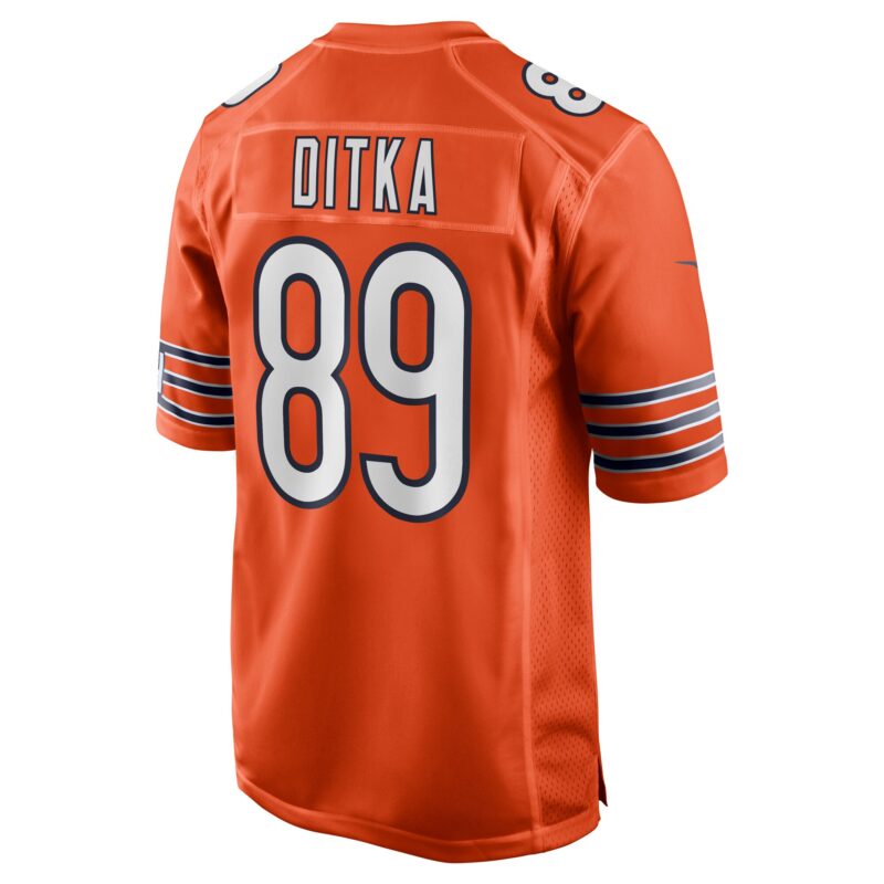 Mike Ditka Chicago Bears Retired Player Jersey - Orange - Image 3