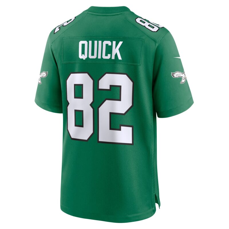 Mike Quick Philadelphia Eagles Alternate Game Jersey - Kelly Green - Image 3