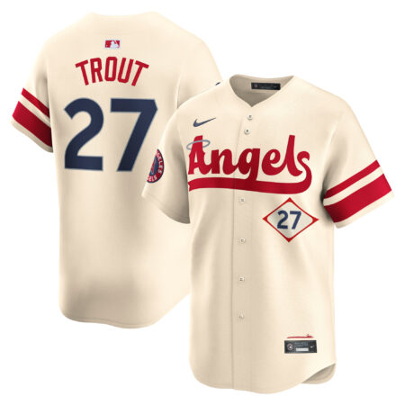 Mike Trout Los Angeles Angels City Connect Limited Jersey - Natural