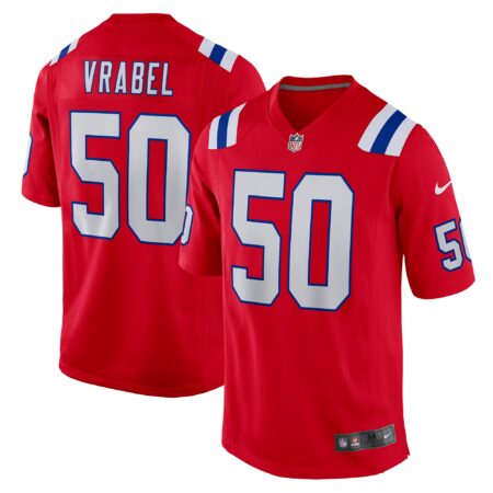 Mike Vrabel New England Patriots Retired Player Alternate Game Jersey - Red
