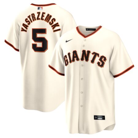 Mike Yastrzemski San Francisco Giants Home Player Jersey - Cream