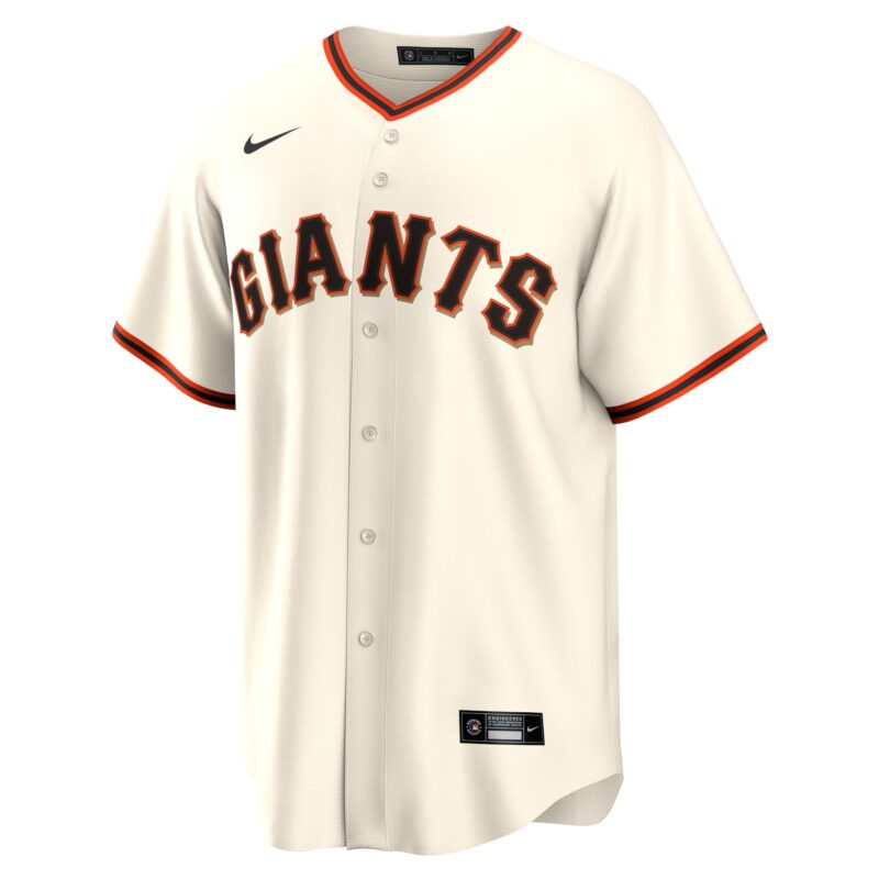 Mike Yastrzemski San Francisco Giants Home Player Jersey - Cream - Image 2