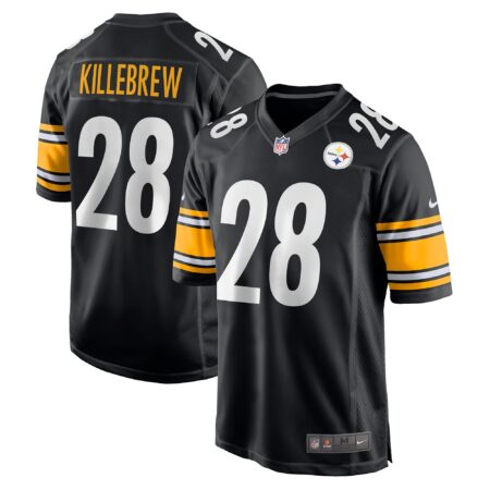 Miles Killebrew Pittsburgh Steelers Game Jersey - Black