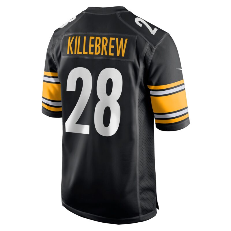 Miles Killebrew Pittsburgh Steelers Game Jersey - Black - Image 3