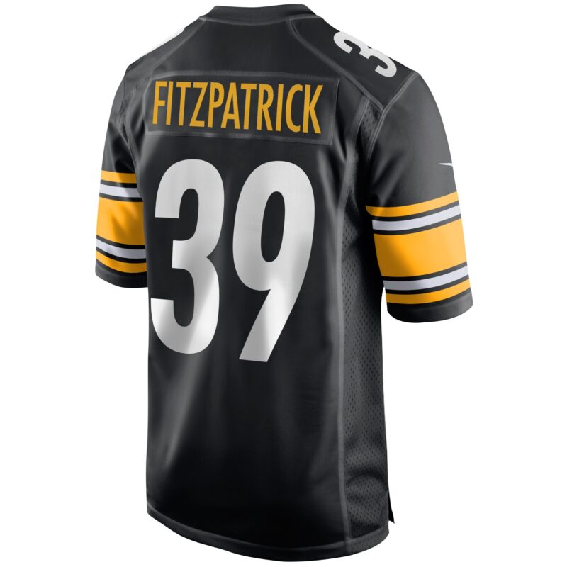 Minkah Fitzpatrick Pittsburgh Steelers Game Jersey - Black - Image 3