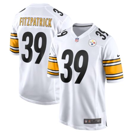 Minkah Fitzpatrick Pittsburgh Steelers Game Player Jersey - White