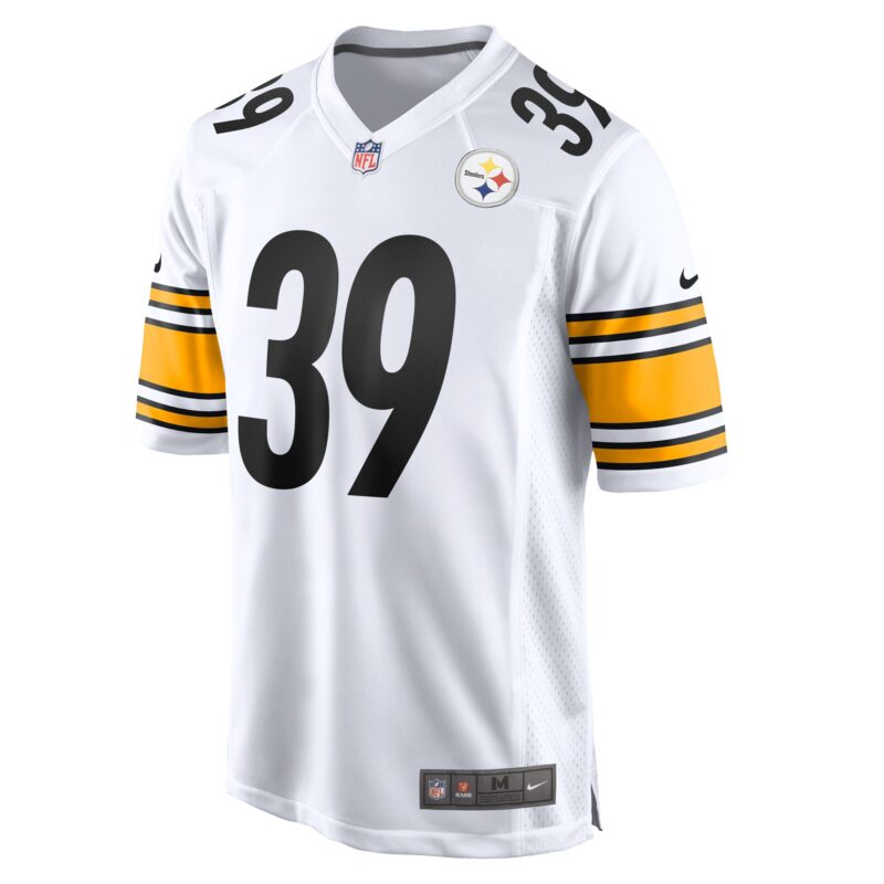 Minkah Fitzpatrick Pittsburgh Steelers Game Player Jersey - White - Image 2