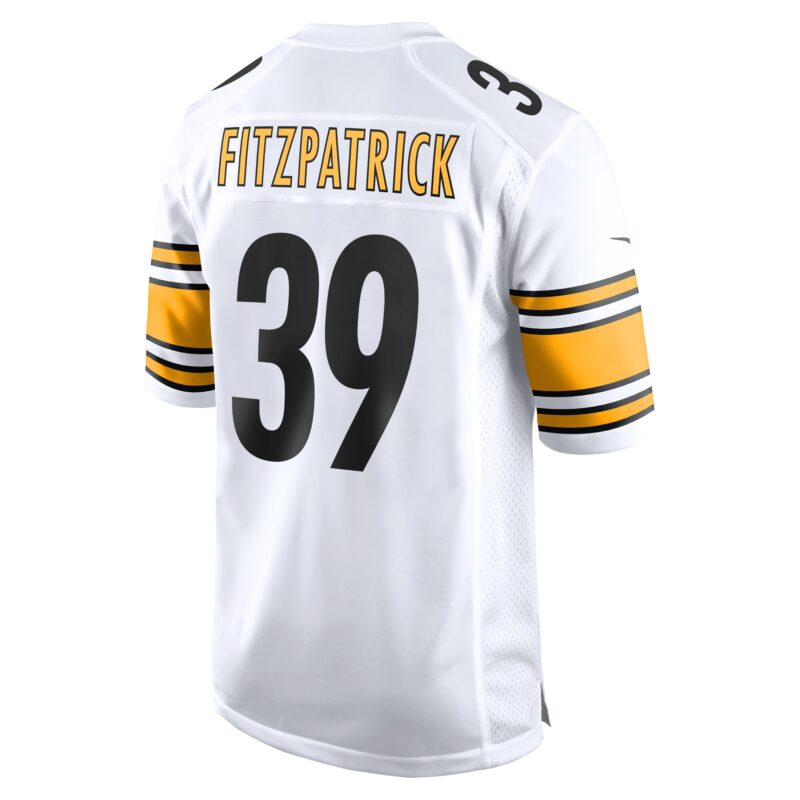 Minkah Fitzpatrick Pittsburgh Steelers Game Player Jersey - White - Image 3