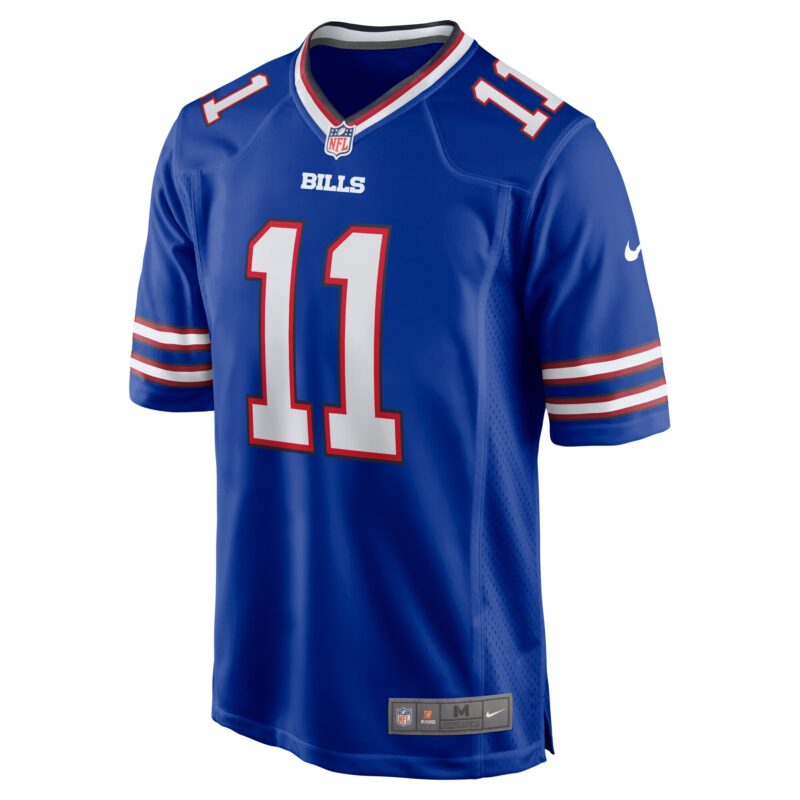 Mitchell Trubisky Buffalo Bills Game Jersey - Royal - Image 2