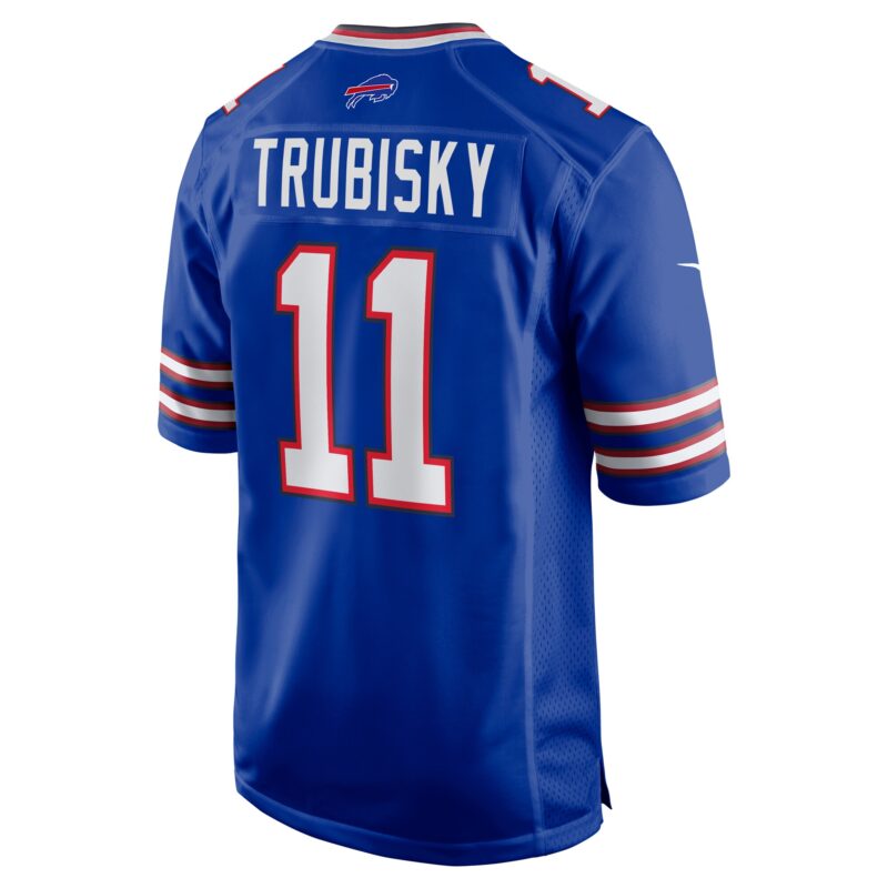 Mitchell Trubisky Buffalo Bills Game Jersey - Royal - Image 3