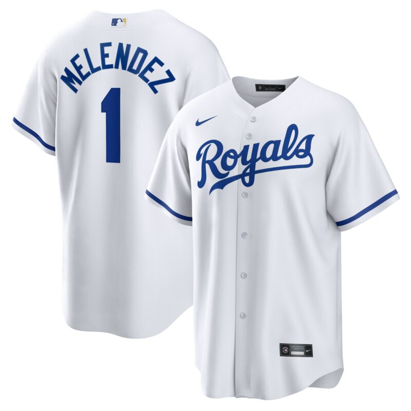 MJ Melendez Kansas City Royals Home Jersey - White