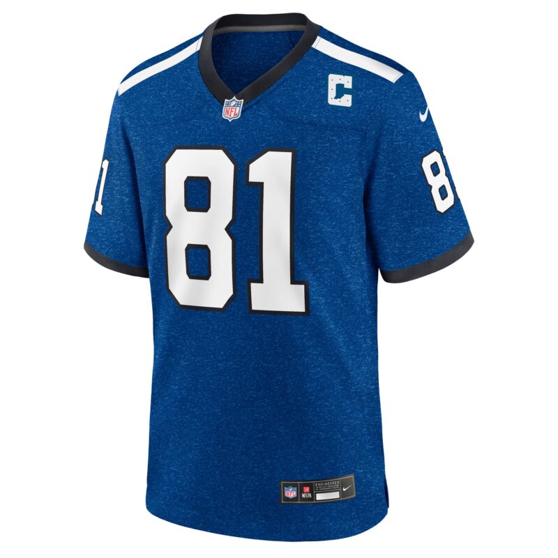 Mo Alie Cox Indianapolis Colts Indiana Nights Alternate Game Jersey - Royal - Image 2