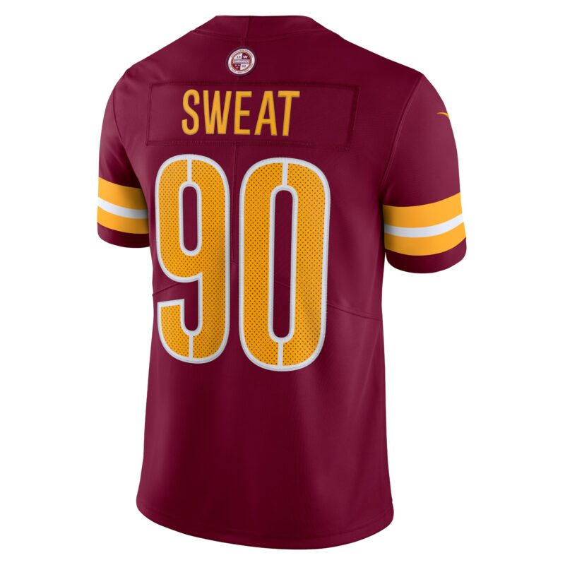 Montez Sweat Washington Commanders Vapor Limited Jersey - Burgundy - Image 3