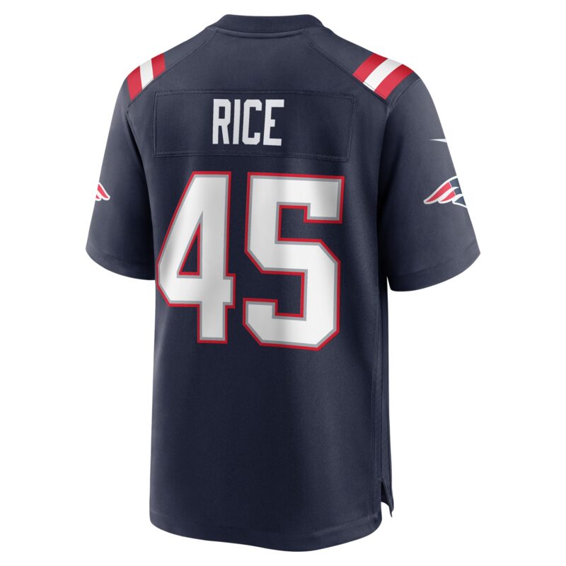 Monty Rice New England Patriots Game Jersey - Navy - Image 3