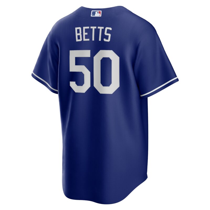 Mookie Betts Los Angeles Dodgers Big & Tall Alternate Player Jersey - Royal - Image 3