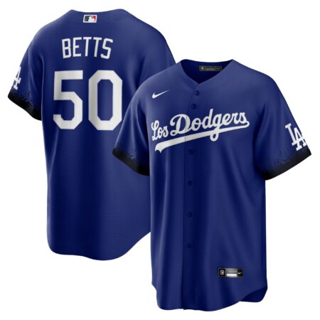 Mookie Betts Los Angeles Dodgers City Connect Player Jersey - Royal