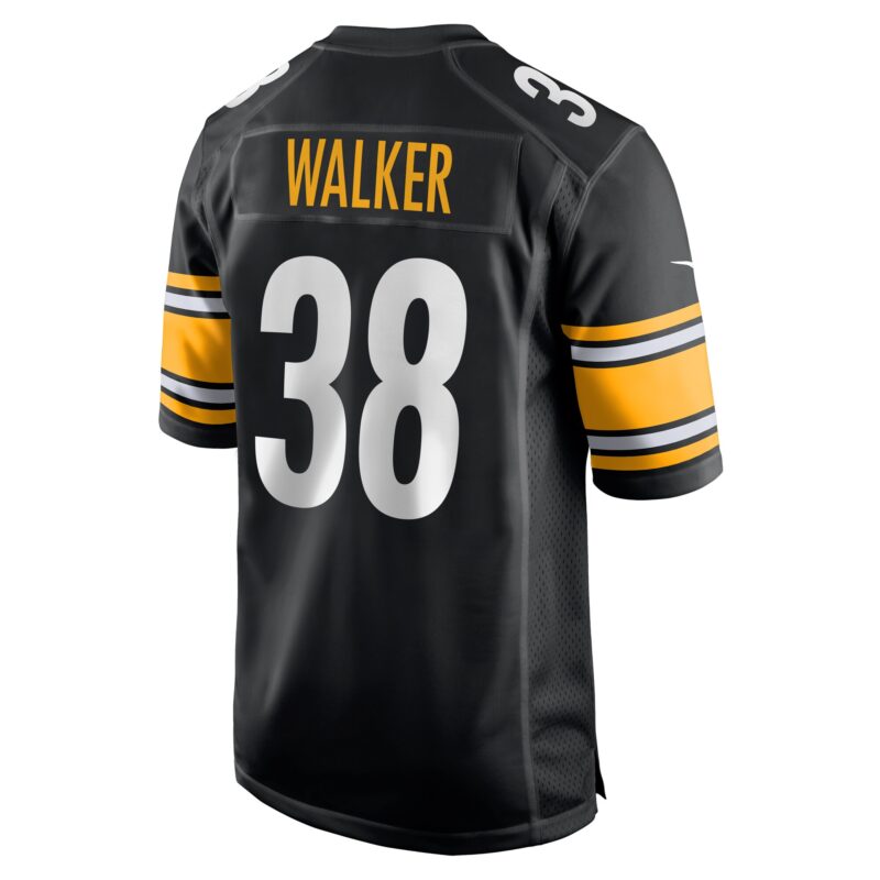 Mykal Walker Pittsburgh Steelers Team Game Jersey - Black - Image 3