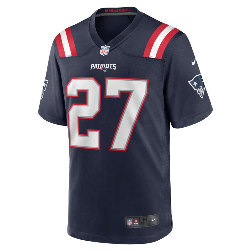 Myles Bryant New England Patriots Game Player Jersey - Navy - Image 2