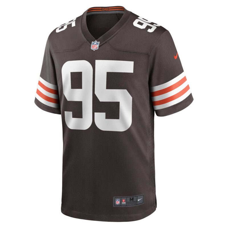 Myles Garrett Cleveland Browns Game Jersey - Brown - Image 2