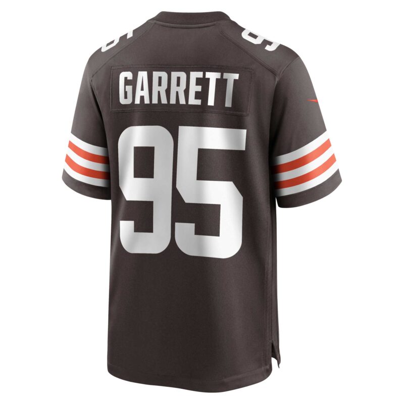 Myles Garrett Cleveland Browns Game Jersey - Brown - Image 3