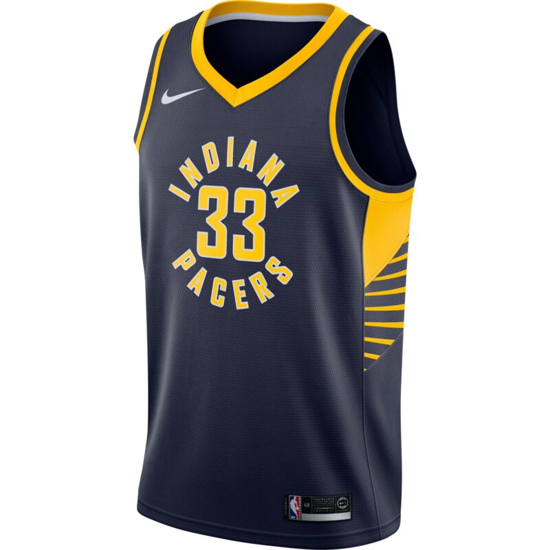 Myles Turner Indiana Pacers Swingman Jersey Navy - Icon Edition - Image 2