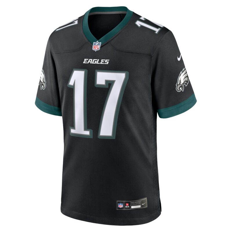 Nakobe Dean Philadelphia Eagles Alternate Game Jersey - Black - Image 2