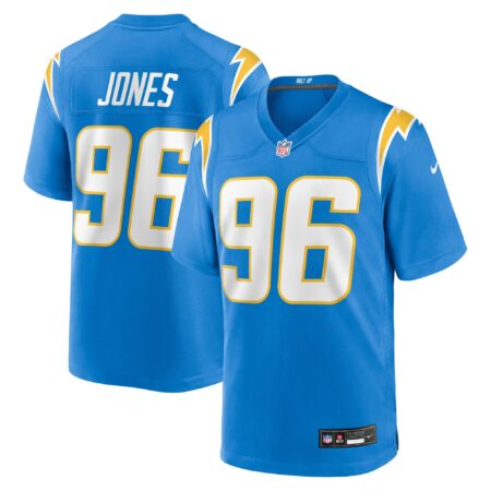 Naquan Jones Los Angeles Chargers Team Game Jersey - Powder Blue