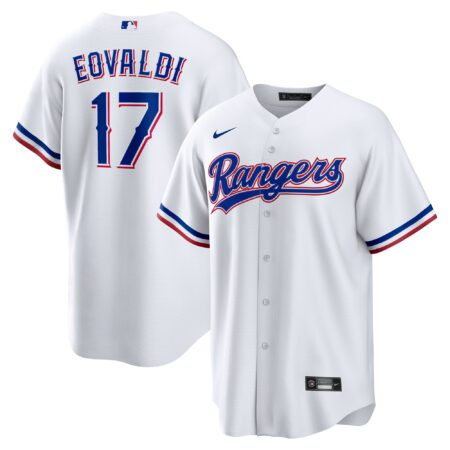 Nathan Eovaldi Texas Rangers Home Jersey - White