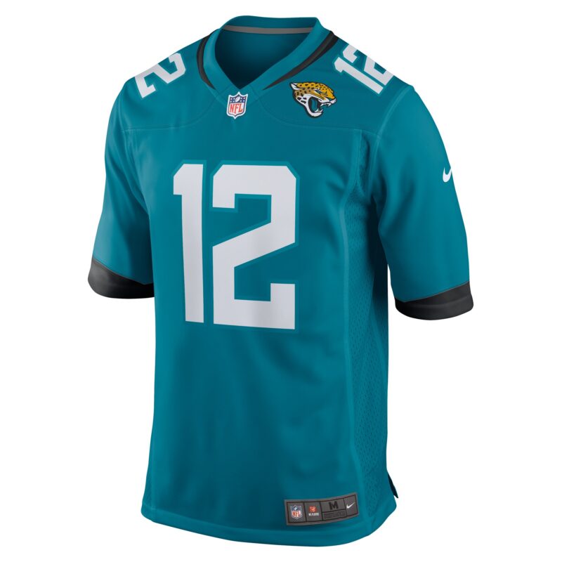 Nathan Rourke Jacksonville Jaguars Team Game Jersey - Teal - Image 2