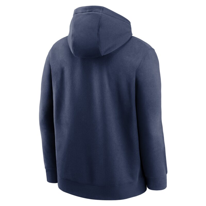 Boston Red Sox Big & Tall Over Arch Pullover Hoodie - Navy - Image 3
