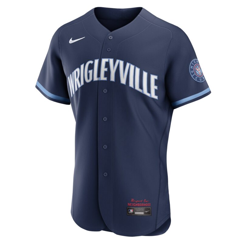 Chicago Cubs City Connect Jersey - Navy - Image 2