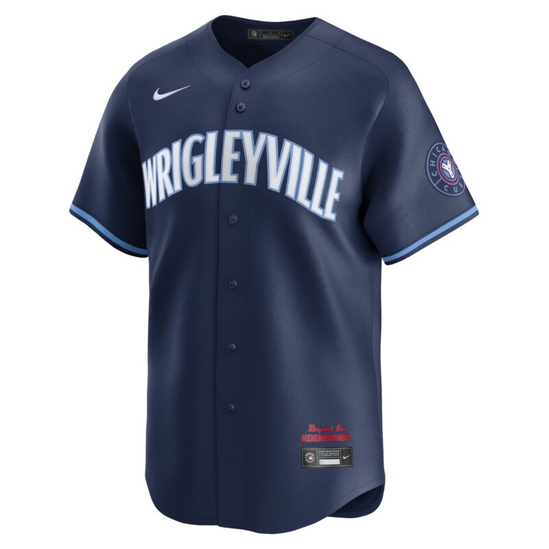 Chicago Cubs City Connect Limited Jersey - Navy - Image 2