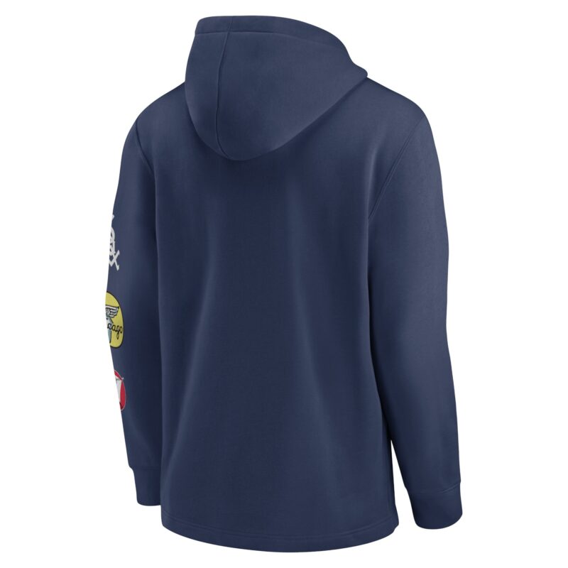 Chicago White Sox Rewind Lefty Pullover Hoodie - Navy - Image 3