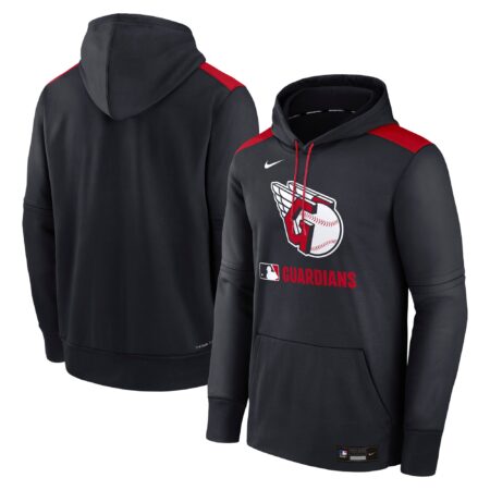 Cleveland Guardians Collection Performance Pullover Hoodie - Navy