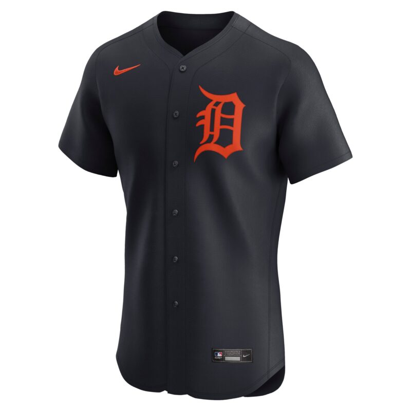 Detroit Tigers Alternate Elite Jersey - Navy - Image 2