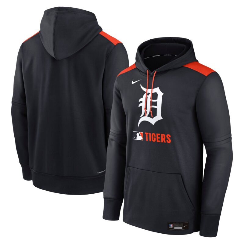 Detroit Tigers Collection Performance Pullover Hoodie - Navy