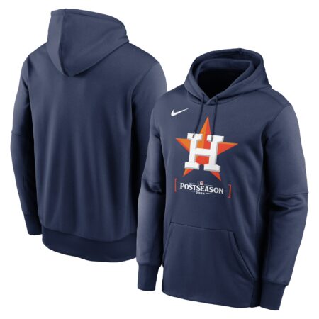 Houston Astros 2024 Baseball Postseason Collection Therma Pullover Hoodie - Navy