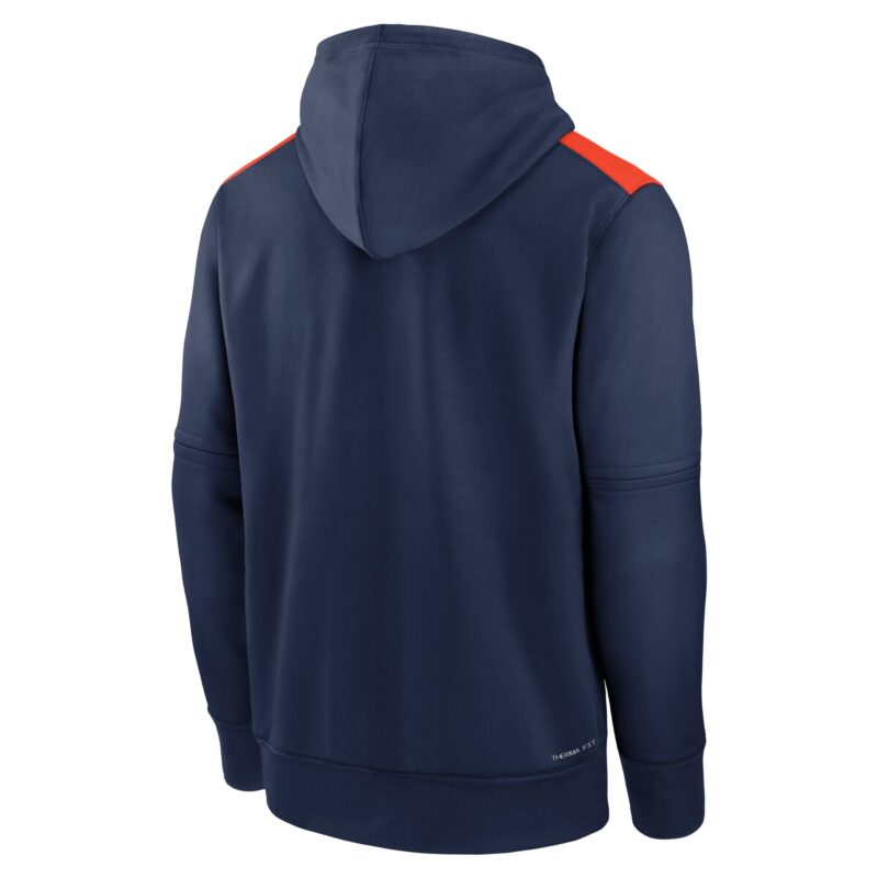 Houston Astros Collection Performance Pullover Hoodie - Navy - Image 3