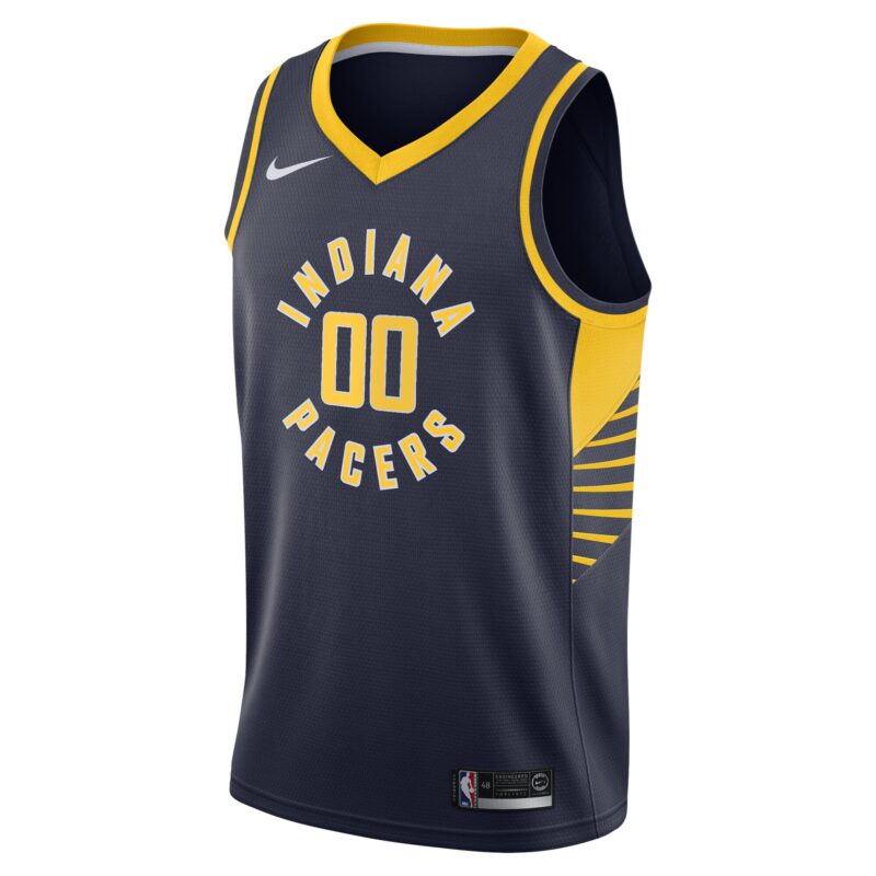Indiana Pacers Swingman Custom Jersey Navy - Icon Edition - Image 2