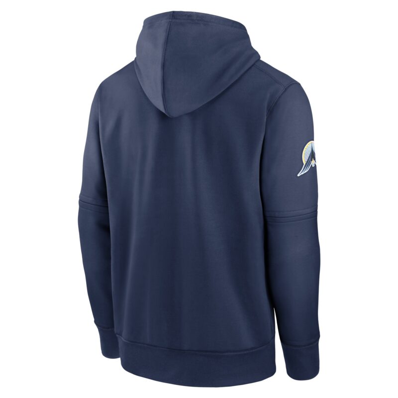 Minnesota Twins 2024 City Connect Collection Practice Performance Pullover Hoodie - Navy - Image 3