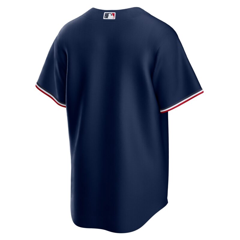 Minnesota Twins Alternate Team Logo Jersey - Navy - Image 3
