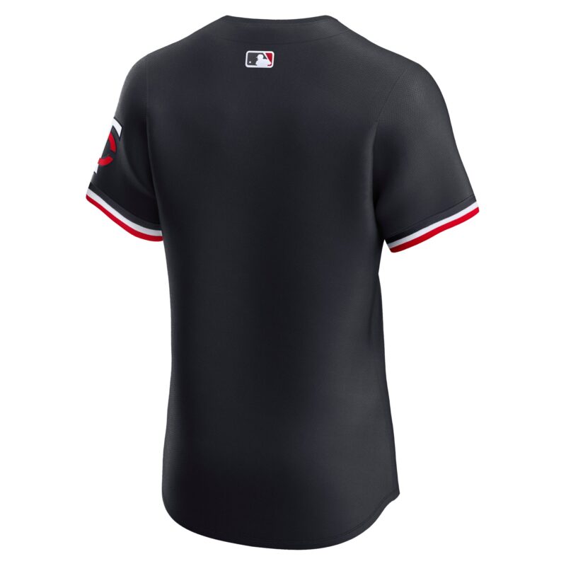 Minnesota Twins Alternate Vapor Premier Elite Patch Jersey - Navy - Image 3