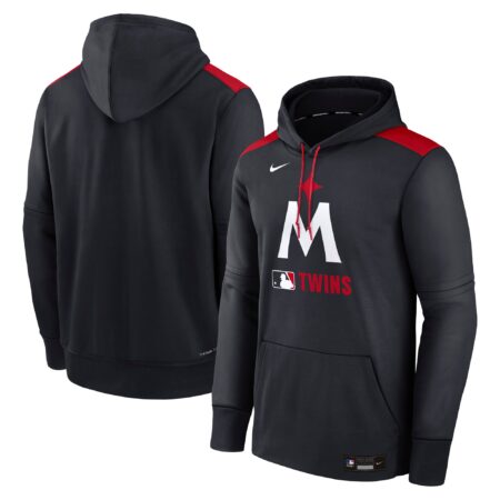 Minnesota Twins Collection Performance Pullover Hoodie - Navy