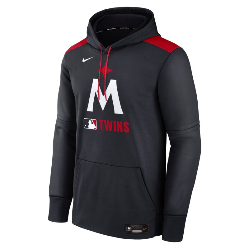 Minnesota Twins Collection Performance Pullover Hoodie - Navy - Image 2