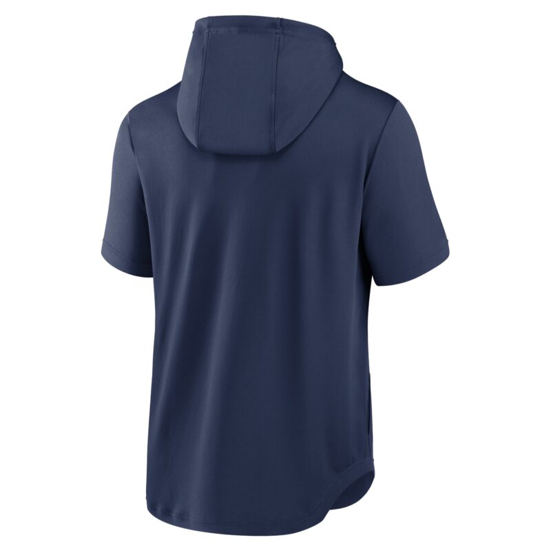 Minnesota Twins Springer Short Sleeve Team Pullover Hoodie - Navy - Image 3