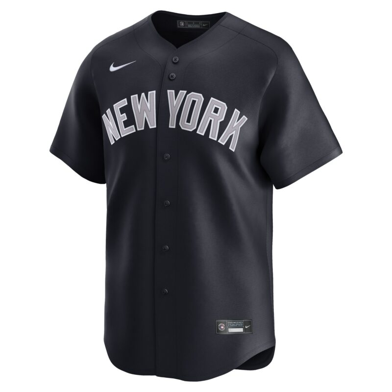 New York Yankees Alternate Limited Custom Jersey - Navy - Image 2