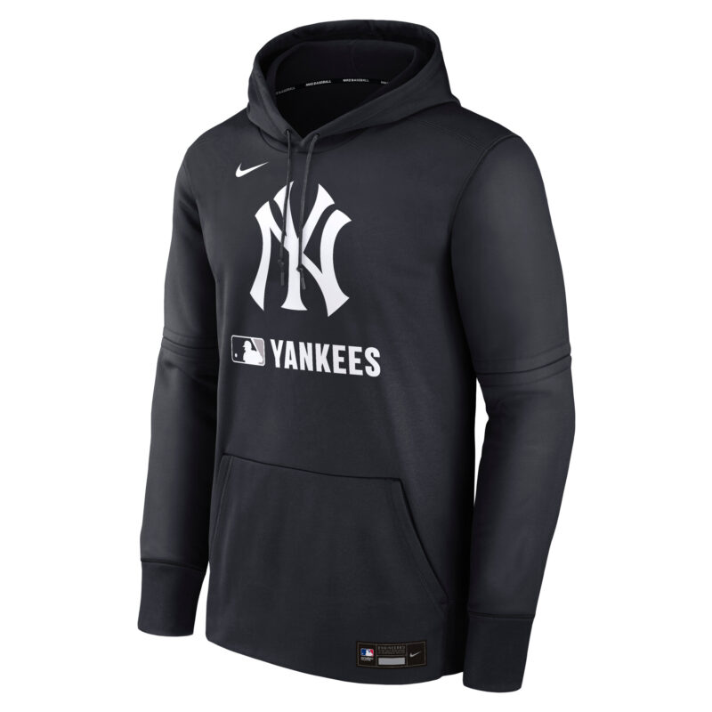 New York Yankees Collection Performance Pullover Hoodie - Navy - Image 2