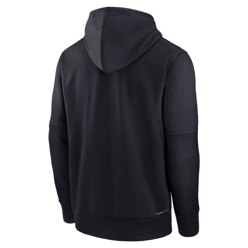 New York Yankees Collection Performance Pullover Hoodie - Navy - Image 3