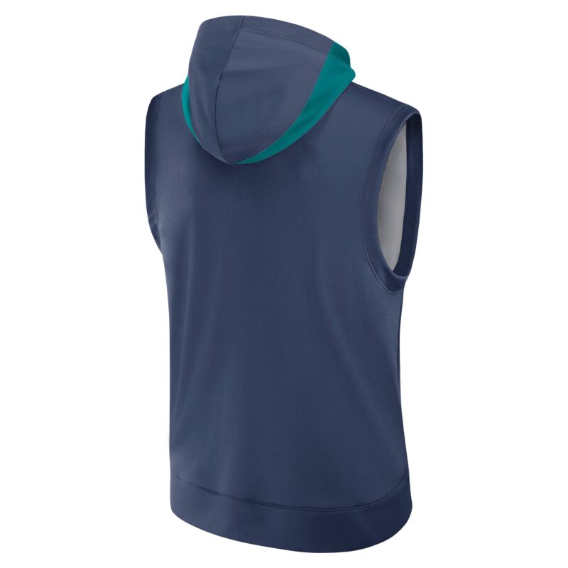 Seattle Mariners Collection Performance Sleeveless Pullover Hoodie - Navy - Image 3