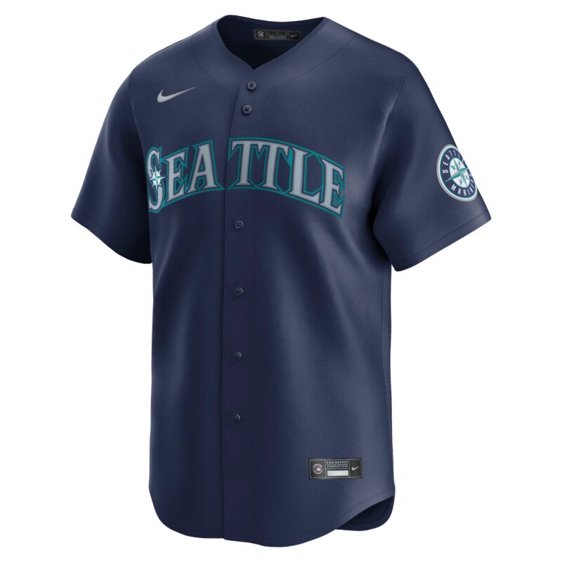 Seattle Mariners Road Limited Jersey - Navy - Image 2